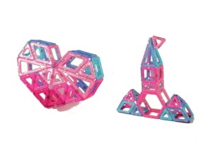 KLOCKI: MAGFORMERS PRINCESS - 56 el.