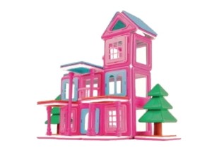 KLOCKI: MAGFORMERS HOUSE - 64 el.