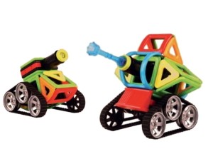 KLOCKI: MAGFORMERS MINI TANK - 27 el.