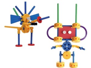 KLOCKI: ROBOTY - 55 el.