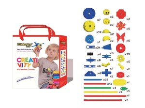 KLOCKI: ZESTAW KREATYWNY II - 150 el.