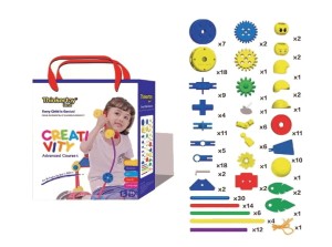 KLOCKI: ZESTAW KREATYWNY III - 150 el.