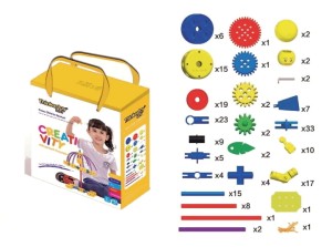 KLOCKI: ZESTAW KREATYWNY VI - 150 el.
