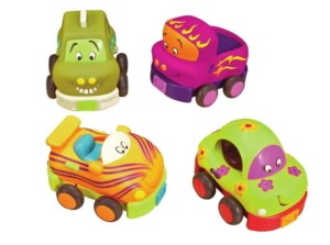 ZESTAW MIĘKKICH AUTEK (13 x 10 x 10 CM)