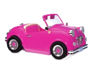 POJAZDY (LALKI 46CM): KABRIOLET