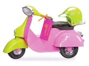 POJAZDY (LALKI 46CM): SKUTER