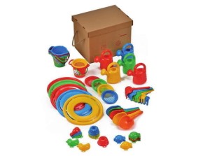 ZESTAWY DO PIASKU (DLA 5 DZIECI)