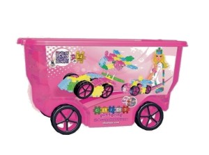 KLOCKI CLICS: ROLLERBOX GLITTER - 400 el.