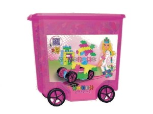 KLOCKI CLICS: ROLLERBOX GLITTER - 800 el.