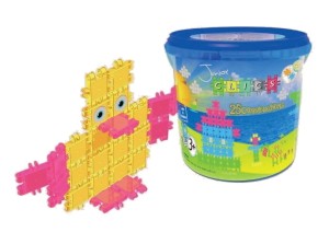 KLOCKI CLICS: WIADRO JUNIOR - 300 el.