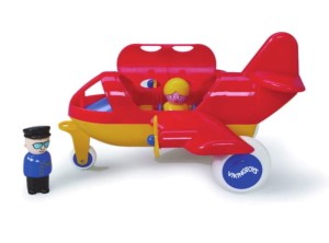 SAMOLOT Z FIGURKAMI (30 CM)