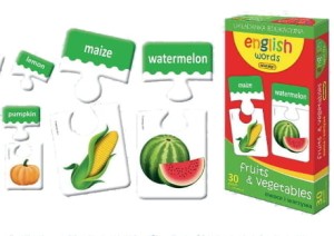 ENGLISH WORDS: FRUITS & VEGETABLES